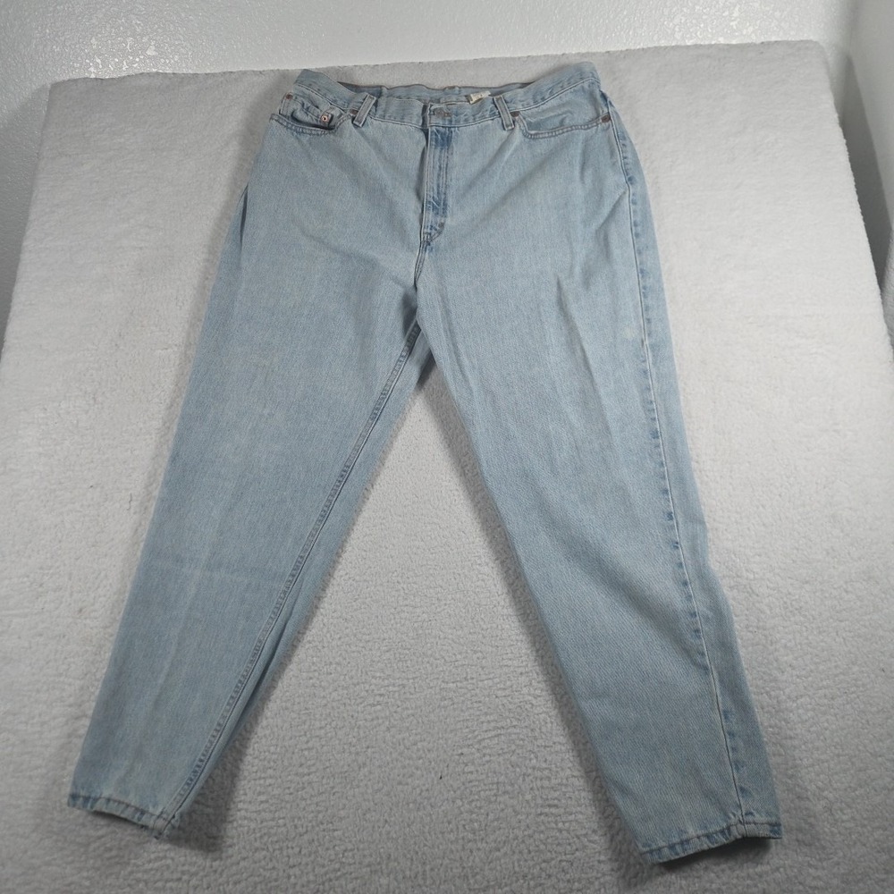 VTG Levi's 550 Jeans Mens 38x30 Blue‎ Light Wash Relaxed Fit Tapered Leg USA